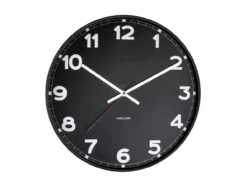 Wall clock New Classic medium black