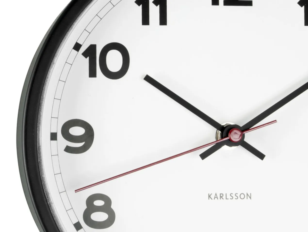 Wall clock New Classic small white
