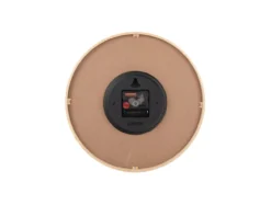 Wall clock Osado Dome wood black