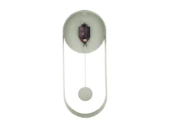 Wall clock Pendulum Charm steel jungle green