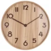 Wall clock Pure large light basswood