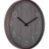 Wall clock Pure large walnut wood