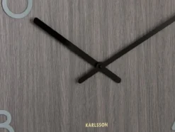 Wall clock Pure large walnut wood