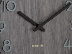 Wall clock Pure small walnut wood