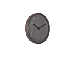 Wall clock Pure small walnut wood