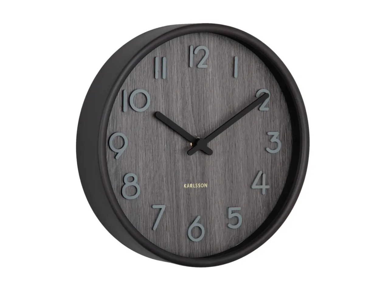 Wall clock Pure small walnut wood