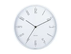 Wall clock Regal Numbers white