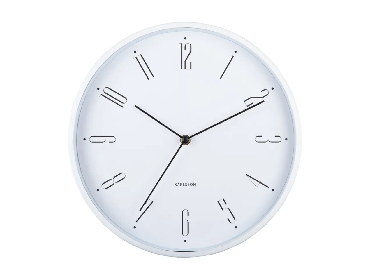 Wall clock Regal Numbers white