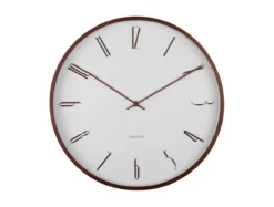 Wall clock Scandia white