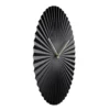Wall clock Sensu XL steel black