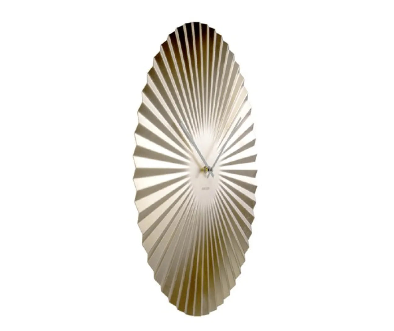 Wall clock Sensu XL steel gold