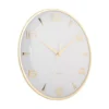 Wall clock Sienna Glow white