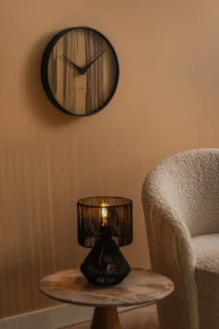Wall clock Wood Melange light wood