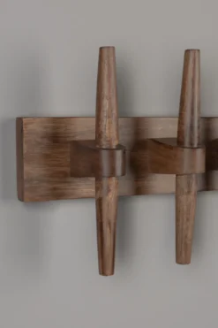 Wall coat rack jakub walnut