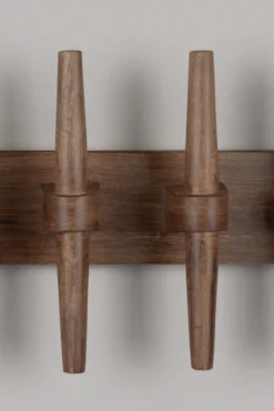 Wall coat rack jakub walnut