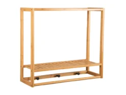 Wall coat rack Sheer bamboo