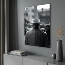 Walljar acryglas schilderij - Classy Men Acryglas schilderij - 60 x 90 cm