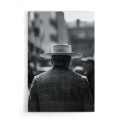 Walljar acryglas schilderij - Classy Men Acryglas schilderij - 120 x 180 cm