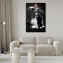 Walljar acrylglas schilderij - Underground Acrylglas schilderij - 70 x 100 cm