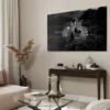 Walljar acrylglas schilderij - Two Zebras Nuzzling Acrylglas schilderij - 150 x 225 cm