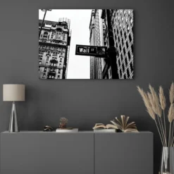 Walljar acrylglas schilderij - ST New York Acrylglas schilderij - 120 x 180 cm