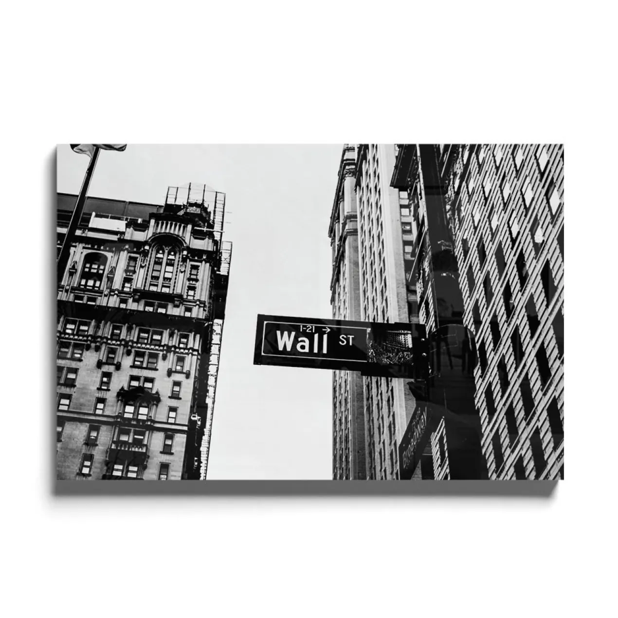 Walljar acrylglas schilderij - ST New York Acrylglas schilderij - 120 x 180 cm