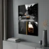 Walljar acrylglas schilderij - New York Intersection Acrylglas schilderij - 60 x 90 cm