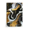 Walljar acrylglas schilderij - Golden Strokes Acrylglas schilderij - 60 x 90 cm