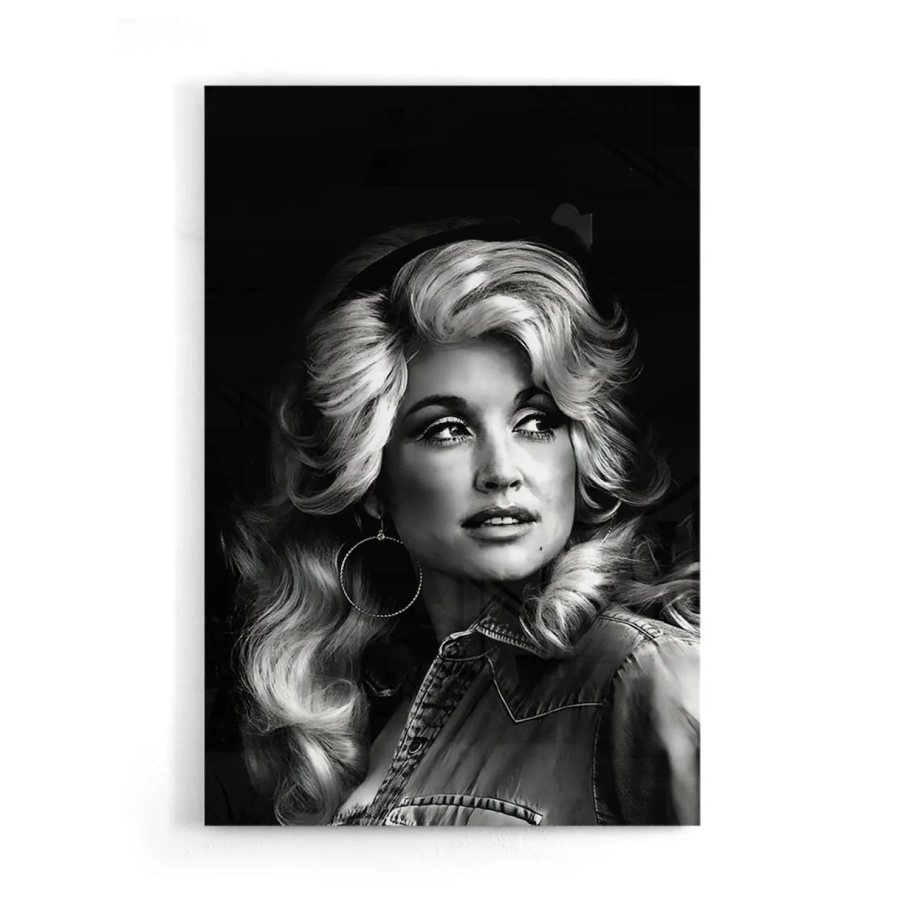 Walljar acrylglas schilderij - Dolly Parton Acrylglas schilderij - 120 x 180 cm