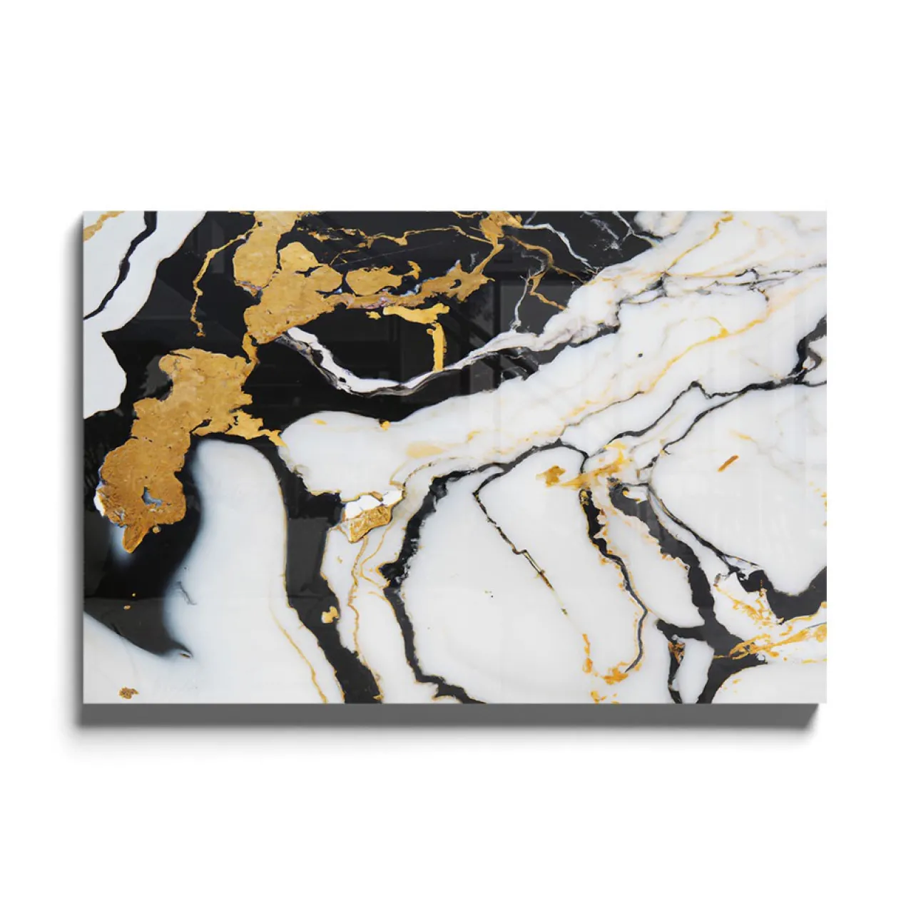 Walljar acrylglas schilderij - Broken Marble Acrylglas schilderij - 120 x 180 cm