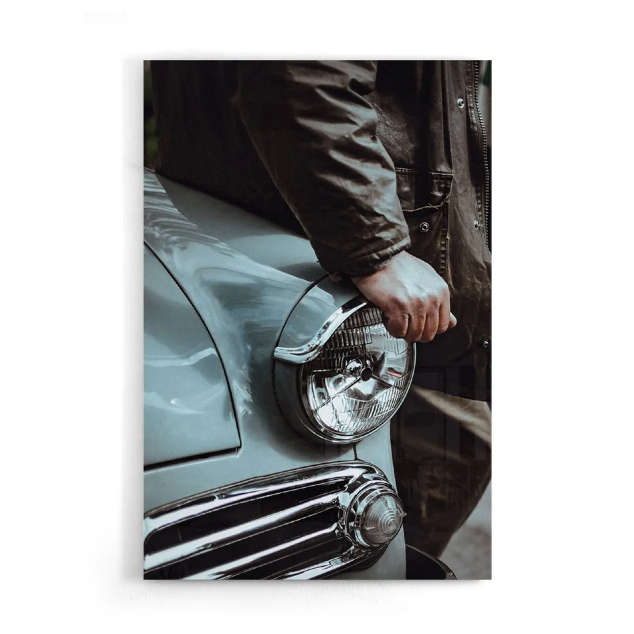 Walljar acrylglas schilderij - Classic Car Acrylglas schilderij - 70 x 100 cm
