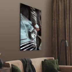 Walljar acrylglas schilderij - Classic Car Acrylglas schilderij - 70 x 100 cm