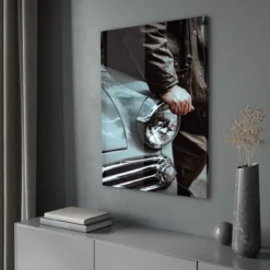 Walljar acrylglas schilderij - Classic Car Acrylglas schilderij - 150 x 225 cm