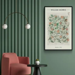 Walljar plexiglas schilderij - William Morris - Jasmine Plexiglas schilderij - 40 x 60 cm