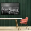 Walljar plexiglas schilderij - Rotterdam Skyline II Plexiglas schilderij - 50 x 70 cm