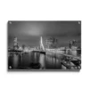 Walljar plexiglas schilderij - Rotterdam Skyline II Plexiglas schilderij - 70 x 100 cm