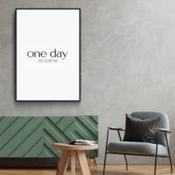 Walljar plexiglas schilderij - One Day At A Time Plexiglas schilderij - 50 x 70 cm