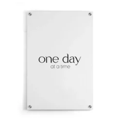 Walljar plexiglas schilderij - One Day At A Time Plexiglas schilderij - 80 x 120 cm