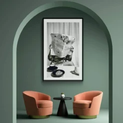 Walljar poster ingelijst - Coffee Time Poster ingelijst - 40 x 60 cm