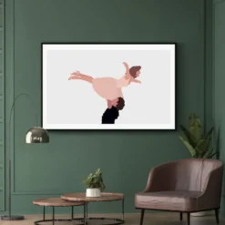 Walljar poster ingelijst - Dirty Dancing Poster ingelijst - 50 x 70 cm