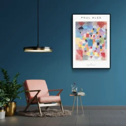Walljar poster ingelijst - Paul Klee - Southern Gardens Poster ingelijst - 70 x 100 cm