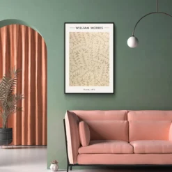 Walljar poster ingelijst - William Morris - Branch Poster ingelijst - 50 x 70 cm