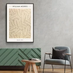 Walljar poster ingelijst - William Morris - Branch Poster ingelijst - 70 x 100 cm