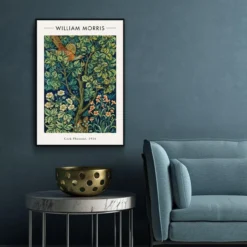 Walljar poster ingelijst - William Morris - Cock Pheasant Poster ingelijst - 70 x 100 cm