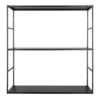 Wall rack Level metal matt black