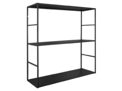 Wall rack Level metal matt black