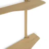 Wandbureau PI eiken gelakt