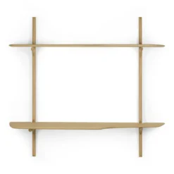 Wandbureau PI eiken gelakt