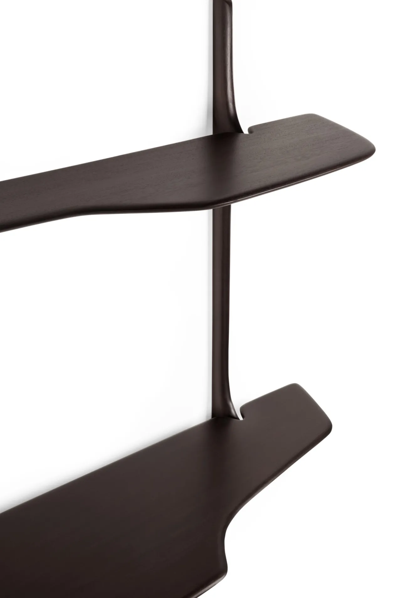 Wandbureau PI wandbureau donker mahonie