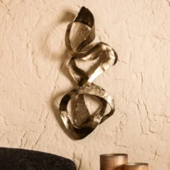 Wanddecoratie Elara goud 92 cm